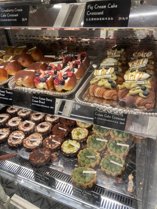 深圳美食｜萬象城人氣打卡法式麵包店！必試忌廉泡芙/開心果忌廉撻/牛角包 