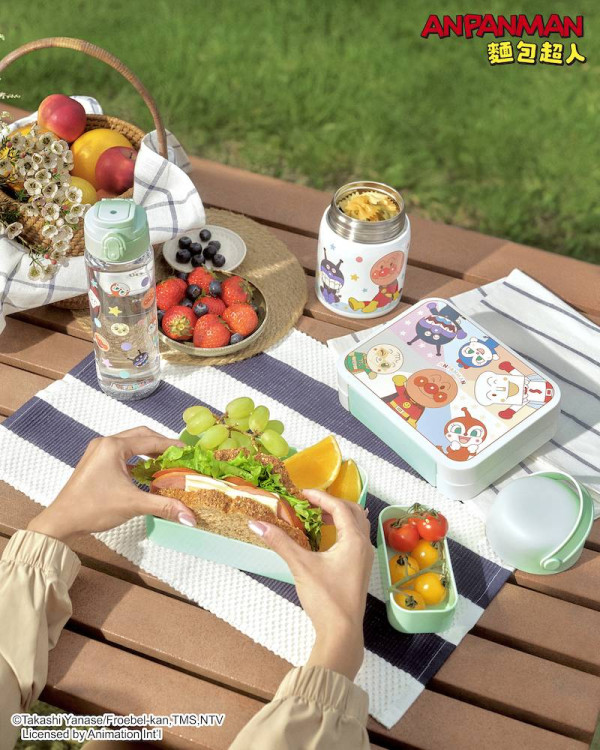 惠康全新笑印麵包超人限定禮品  特大野餐墊/食物燜燒壺/食物盒/麵包超人環保袋  附禮品及換購方法!