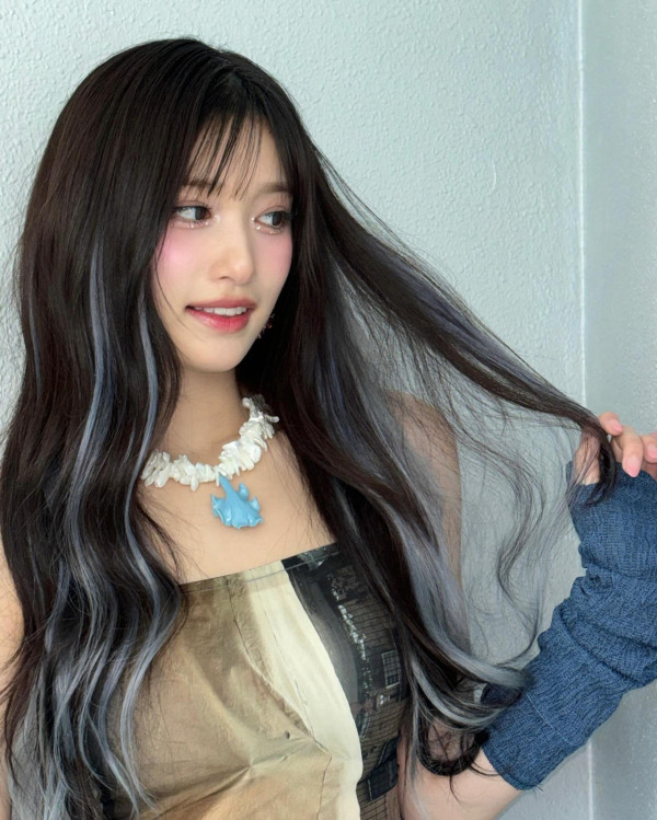 挑染款式 線條染