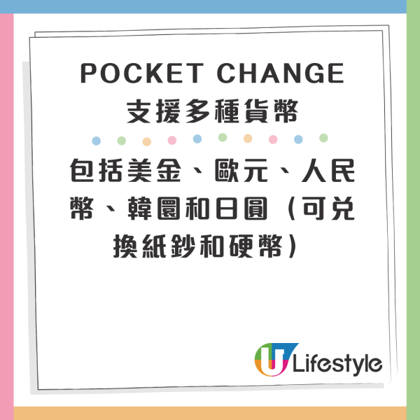 日本神沙機POCKET CHANGE 3步解決用剩散銀 可兌換外幣/增值西瓜卡+ 附位置 