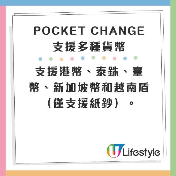 日本神沙機POCKET CHANGE 3步解決用剩散銀 可兌換外幣/增值西瓜卡+ 附位置 