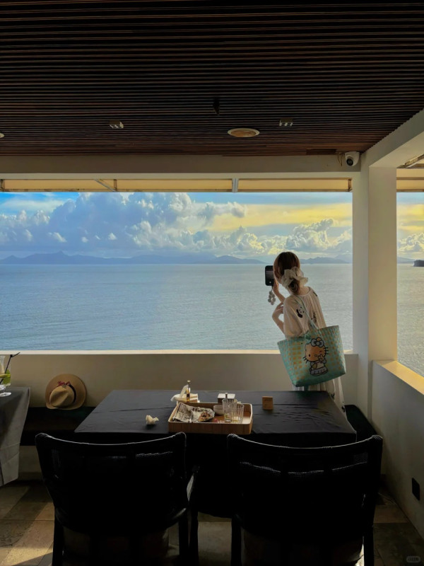 深圳懸崖海景餐廳推介!四層觀海陽台+無敵日落+精緻西餐