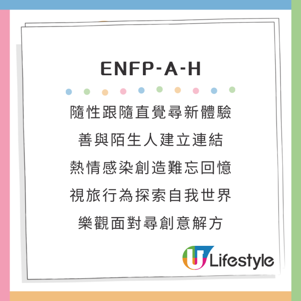 新版MBTI加入4個英文字母A/O、H/C變64型人格!哪類旅伴同你最夾?附測驗連結