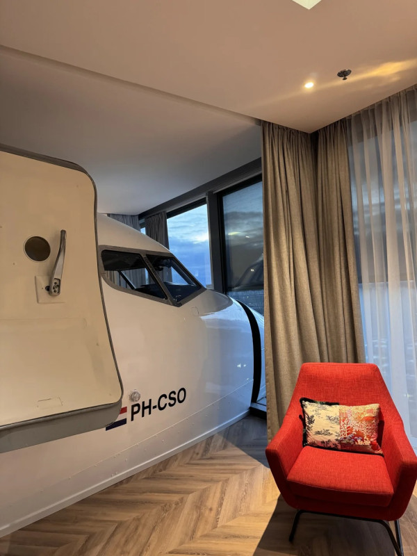 旅客分享飛機主題酒店房 配套完善 僅需這價錢一晚震驚網民 