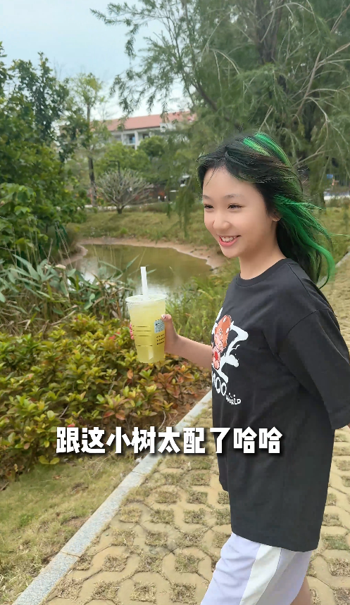 「大美人宿敵」11歲細女暴風成長星味濃！挑染極新潮髮型五官倒模爸爸樣貌