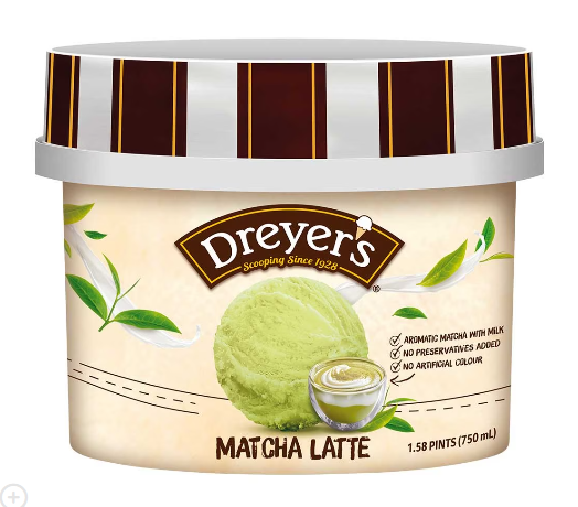 Dreyer's全新抹茶拿鐵雪糕登場 微澀抹茶X香滑牛奶／啖啖清香