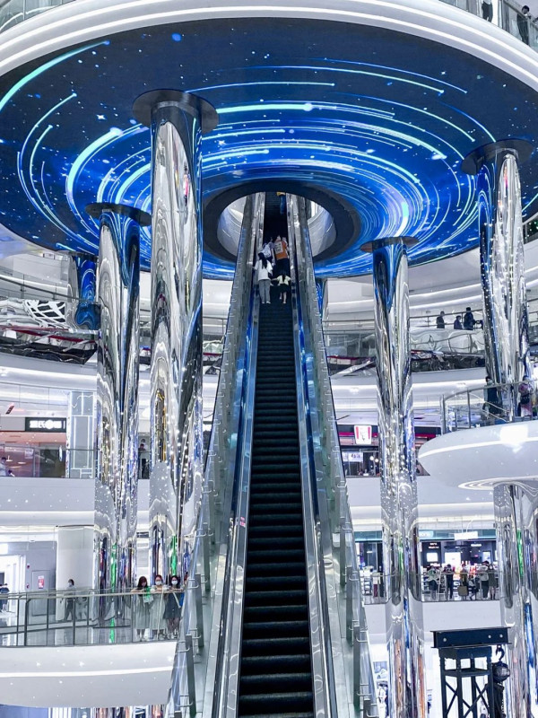 龍崗萬達廣場（圖片來源﹕龍崗文體通微信公眾號）