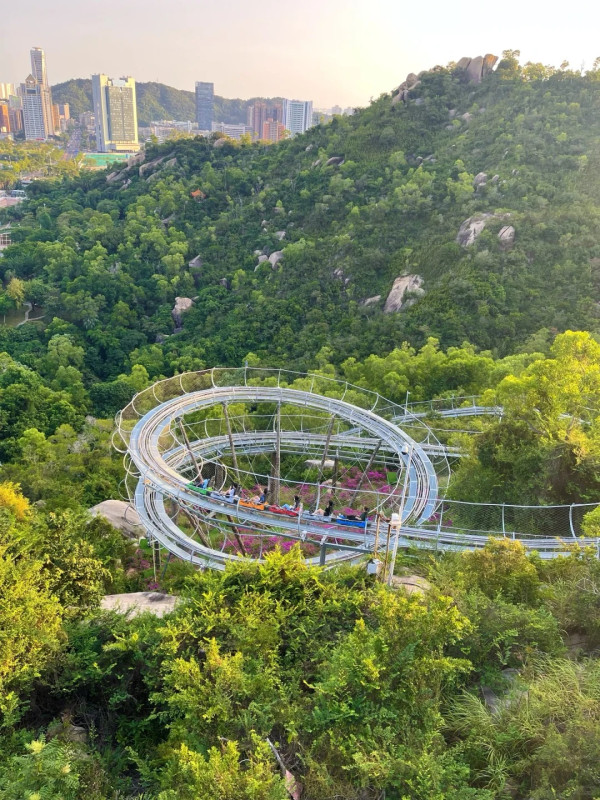 珠海景山觀光索道(圖片來源:小紅書@珠海景山三特索道) 珠海景山觀光索道(圖片來源:小紅書@珠海景山三特索道)