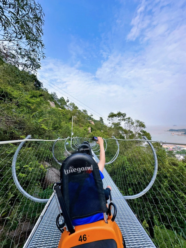 珠海景山觀光索道(圖片來源:小紅書@珠海景山三特索道) 珠海景山觀光索道(圖片來源:小紅書@珠海景山三特索道)