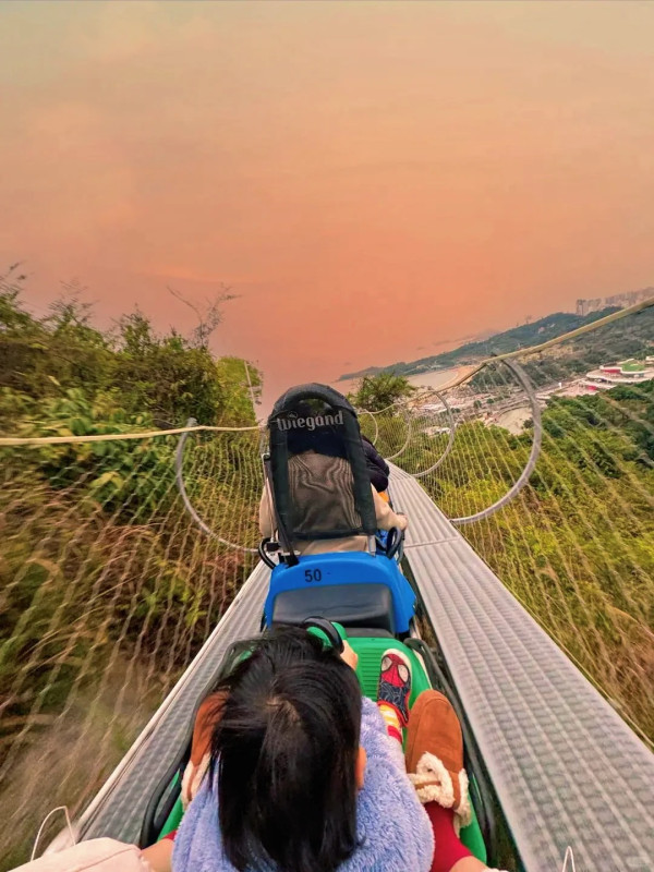 珠海景山觀光索道(圖片來源:小紅書@珠海景山三特索道) 珠海景山觀光索道(圖片來源:小紅書@珠海景山三特索道)