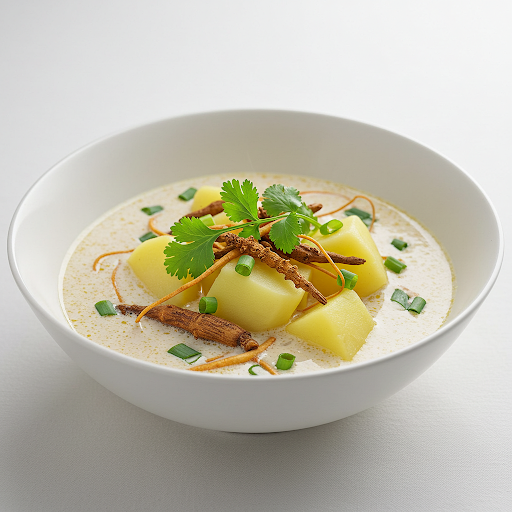 五指毛桃蟲草花白果陳皮素湯