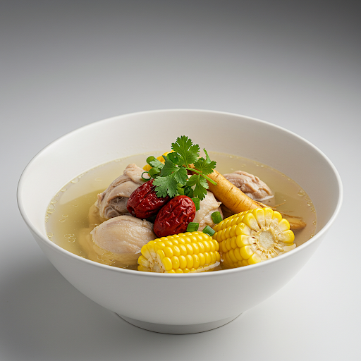 五指毛桃煲雞湯