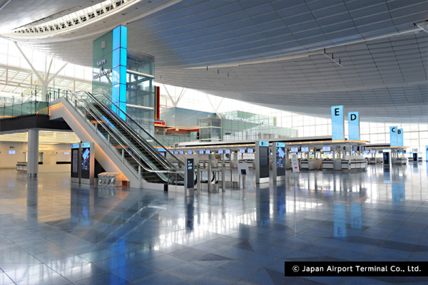 東京羽田機場(圖片︰tokyo-haneda.com) 東京羽田機場(圖片︰tokyo-haneda.com)