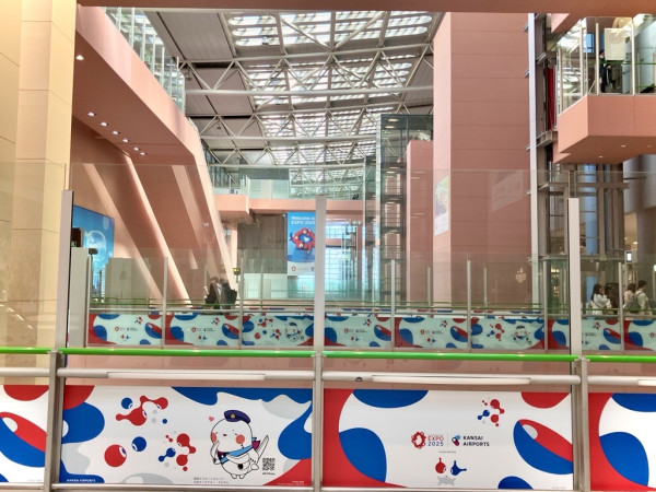 8. 關西國際機場（圖片來源：Facebook@関西エアポート株式会社ー Kansai Airport） 