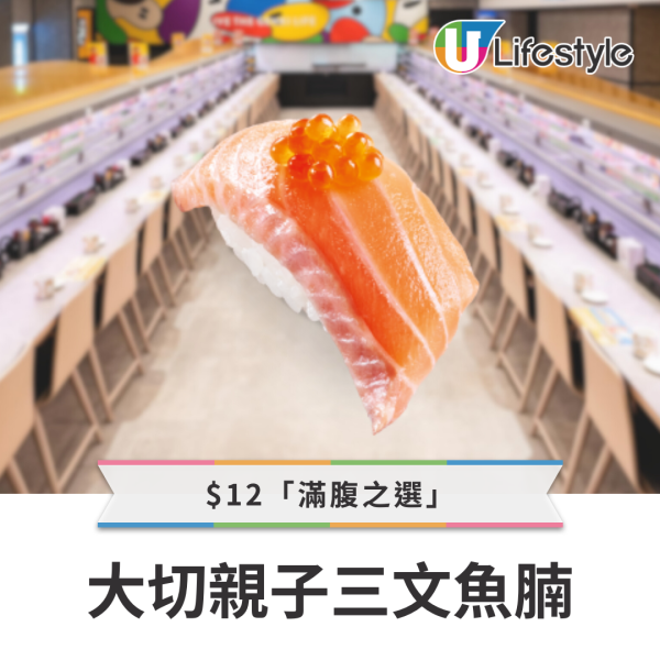 元氣壽司超過20款$12壽司！三文魚腩／炙燒海鰻／刺身蝦／醋鯖魚