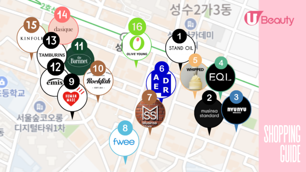 2025聖水洞逛街路線圖