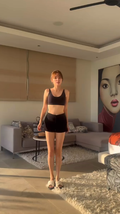 TVB最童顏少婦拍片換衫除剩內衣 鏡頭前一個震撼動作衝擊網民眼球