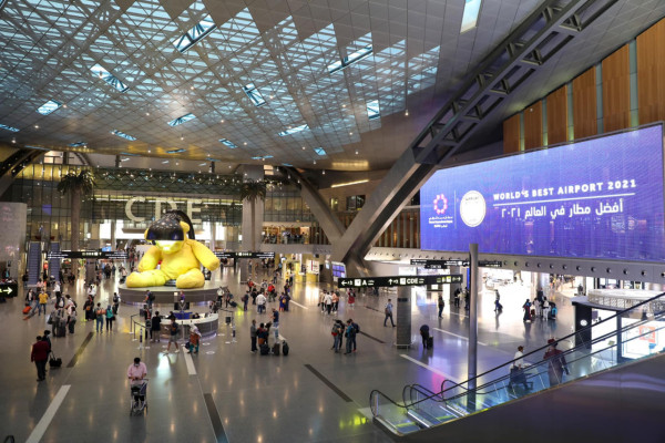 6. 哈馬德國際機場（圖片來源：Facebook@Hamad International Airport）