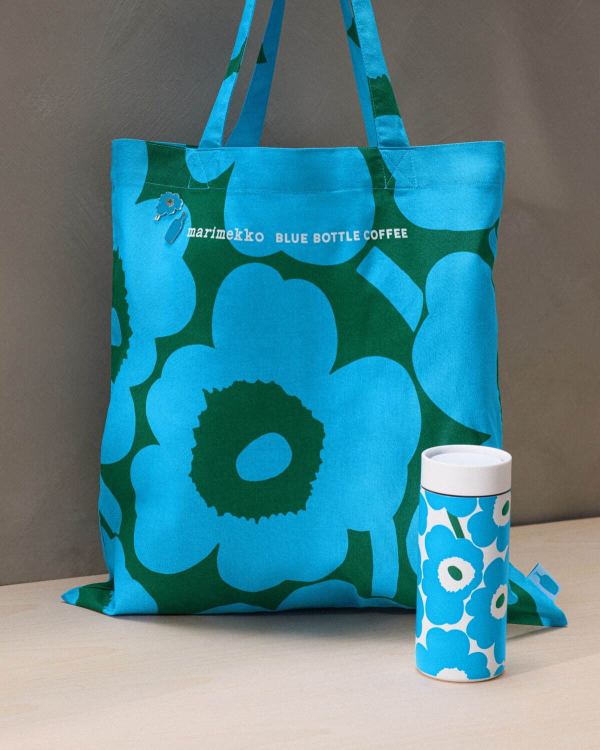咖啡品牌Blue Bottle Coffee X Marimekko携手聯乘推出紀念性產品！馬克杯／手提袋／咖啡粉