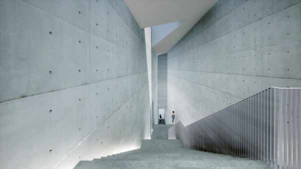 直島新美術館(圖片來源:Tadao Ando Architect & Associates) 直島新美術館(圖片來源:Tadao Ando Architect & Associates)
