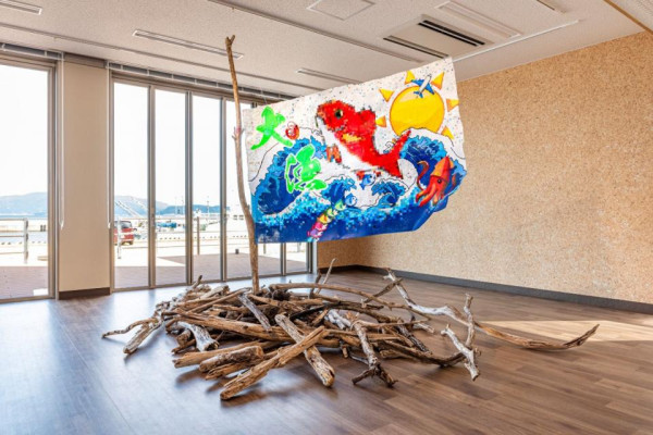 引田區展品(圖片來源:瀨戶內國際藝術祭官網) 引田區展品(圖片來源:瀨戶內國際藝術祭官網)
