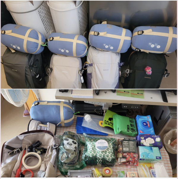 日本地震｜港媽防範海嘯襲港 組裝一家四口千元防災包求安心 