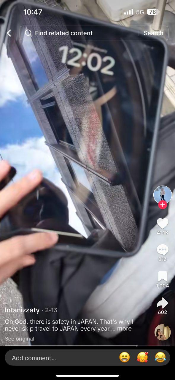 遊客日本街頭唔見iPad 隔天發現原封不動勁感動！網民指在日本只有1物會被偷 