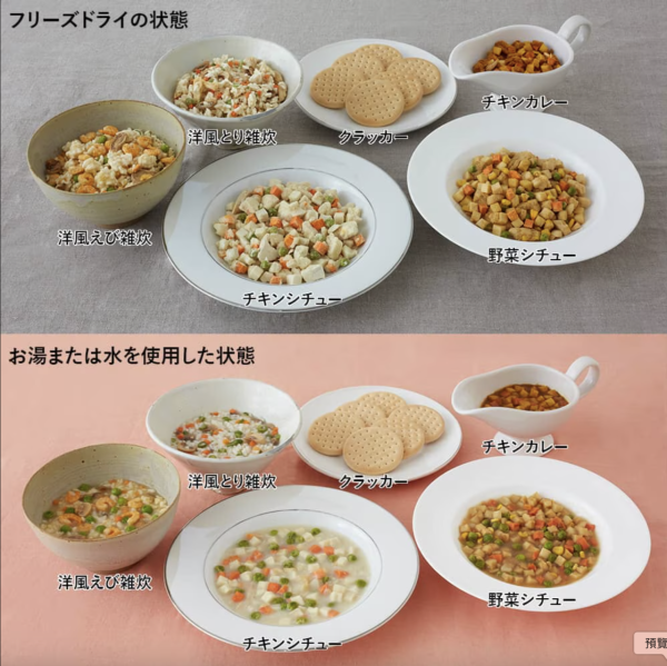 日本「防災禮盒」熱賣｜內含多款緊急食品 最長可保存25年