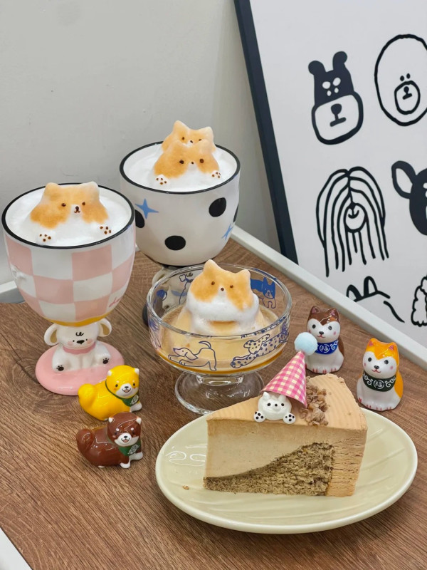 廣州cafe推介 Let's Go Coffee小狗咖啡（圖片來源：小紅書@Let's Go Coffee小狗咖啡）