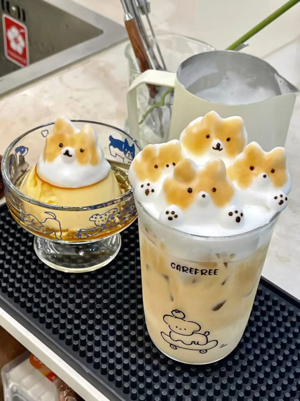 廣州cafe推介 Let's Go Coffee小狗咖啡（圖片來源：小紅書@Let's Go Coffee小狗咖啡）