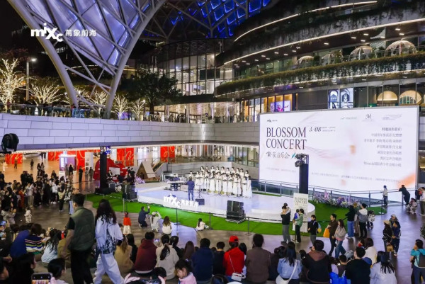 深圳萬象前海推「花庭之敘」 藍花楹仿真花/浪漫純白小屋/噴水池 打卡必去！ 