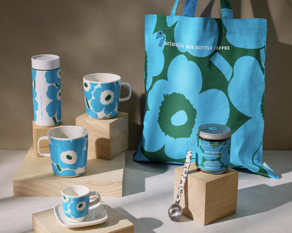 Marimekko x Blue Bottle Coffee 聯名系列登場！咖啡杯／隨行杯／圍裙限量發售