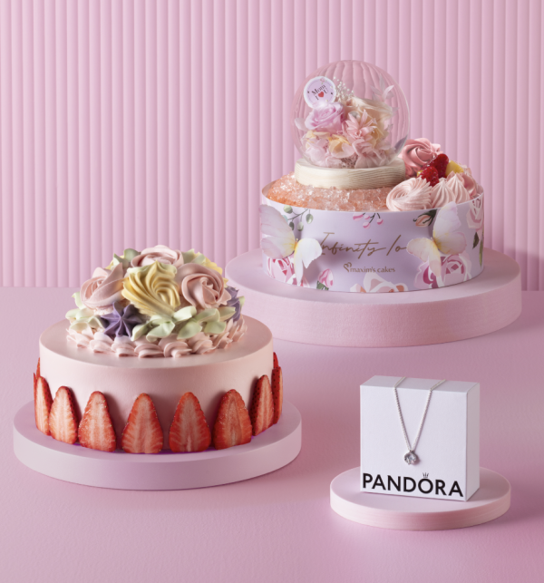 母親節蛋糕優惠2025 訂蛋糕送韓國護膚品/加購Pandora花環吊墜項鏈！
