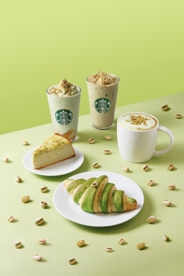 Starbucks推出全新開心果美食及夏季限定飲品   懷舊遊戲主題商品／夏日柴犬商品