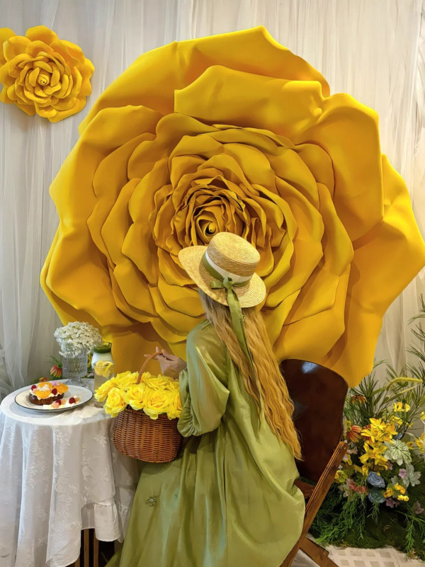 深圳打卡Cafe｜檸檬黃主題繡球花木屋Cafe！巨型玫瑰！必食鮮果窩夫/黑松露意粉！ 