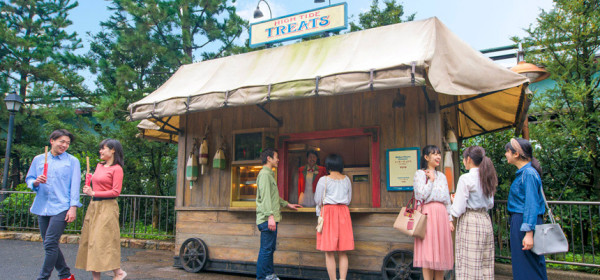 美國海濱高潮小吃餐車(圖片來源:東京迪士尼) 美國海濱高潮小吃餐車(圖片來源:東京迪士尼)