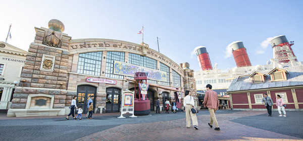 美國海濱船塢邊快餐館(圖片來源:東京迪士尼) 美國海濱船塢邊快餐館(圖片來源:東京迪士尼)