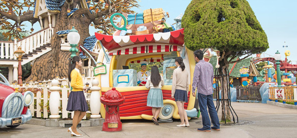 卡通城 米奇拖車(圖片來源:東京迪士尼) 卡通城 米奇拖車(圖片來源:東京迪士尼)