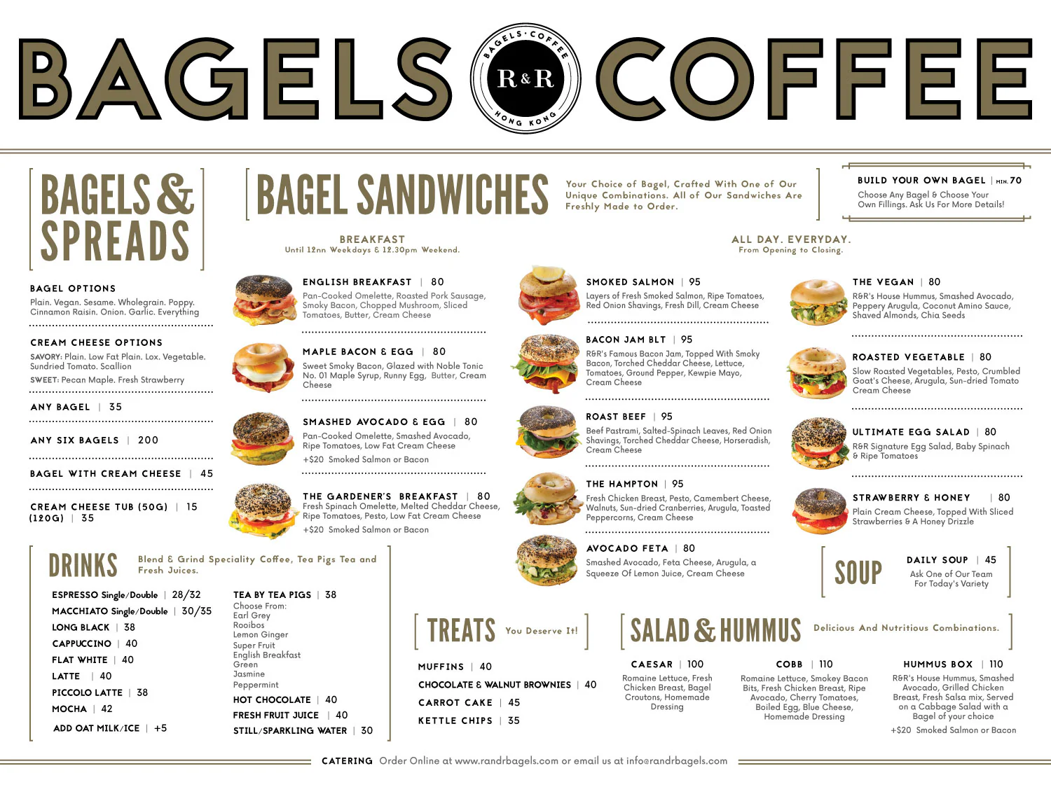 香港Bagel推介6大高質必食！享樂開心果麻糬貝果、Bagel GoGo兼備鹹甜款式