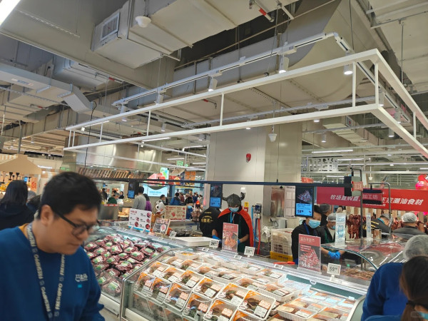 盒馬鮮生（圖片來源：小紅書@Frosch 福納絲）