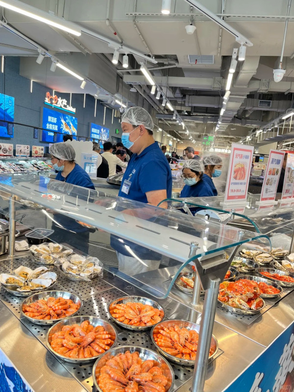 盒馬鮮生（圖片來源：小紅書@77喊你吃飯了）