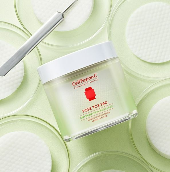 Cell Fusion C Pore Tox Pad 收毛孔淨膚爽膚棉片