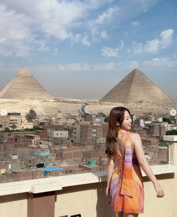 陳欣茵埃及旅遊慶生曬泳照 沙灘大解放盡曬驕人上圍!