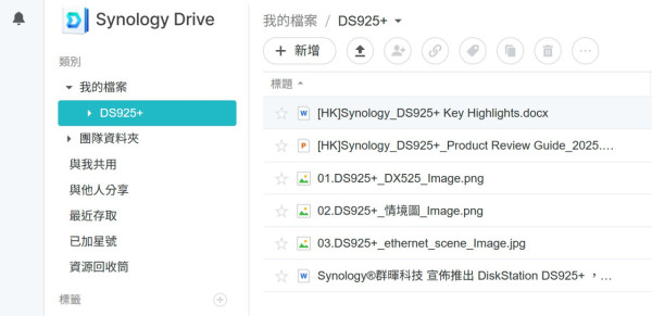 Synology DiskStation DS925+ 深度評測！四核心、2.5GbE 速度躍升！