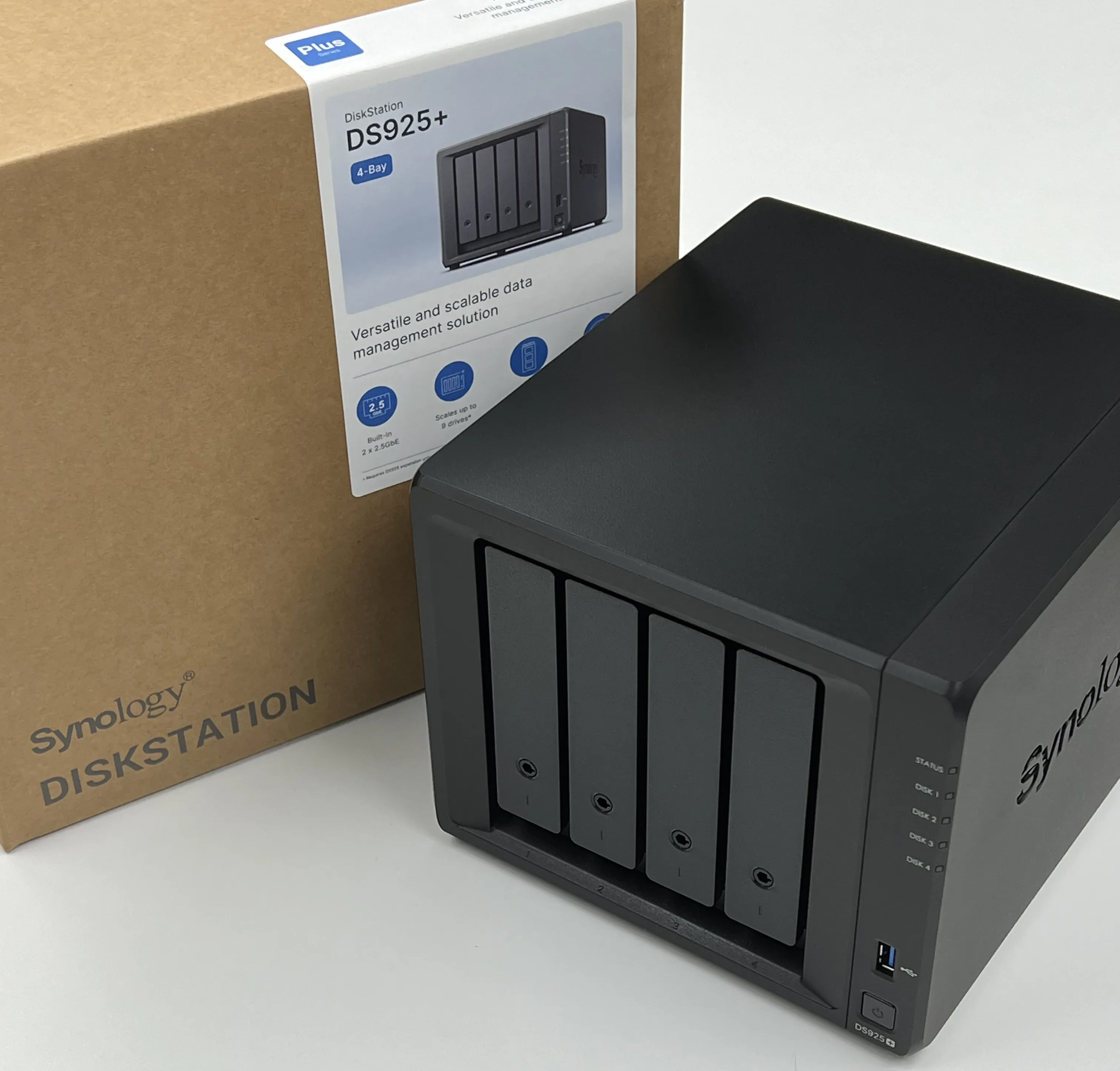 Synology DiskStation DS925+ 深度評測！四核心、2.5GbE 速度躍升！