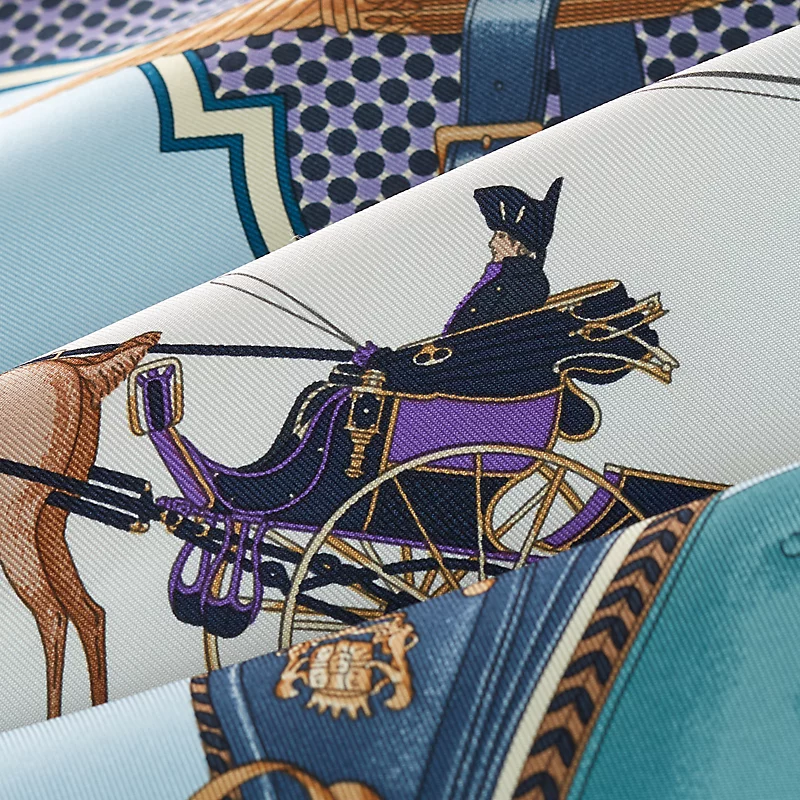 母親節禮物推薦2025|5. Hermès Carrick a Pompe 絲巾 45