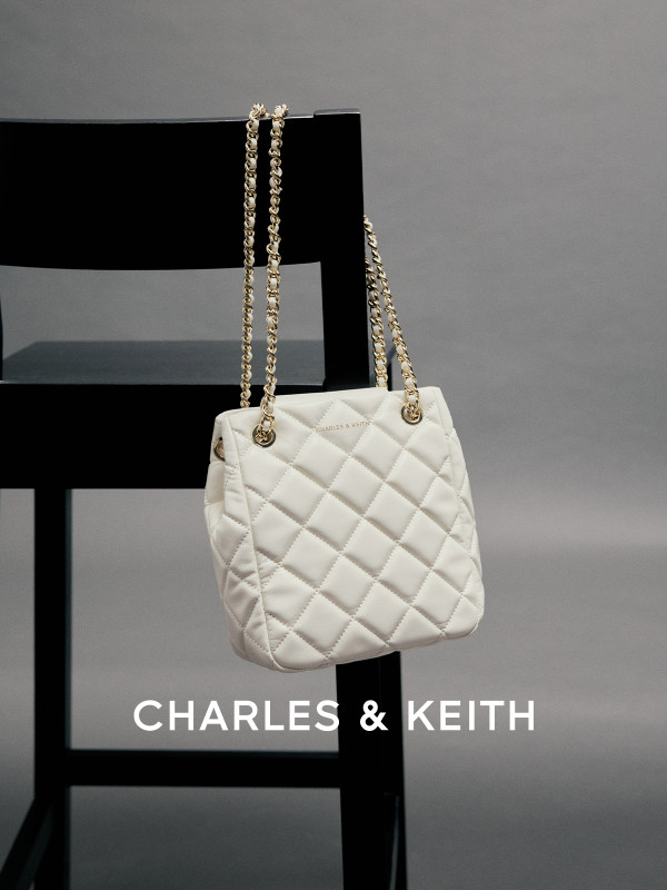 Alva Quilted Braided-Strap Shoulder Bag - Cream HK$569