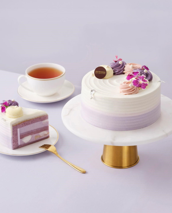 母親節禮物推薦2025|18. 半島精品店 香芋麻糬三重奏蛋糕氣泡茶組合