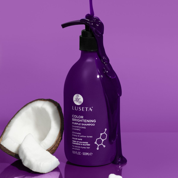 Luseta Beauty Color Brightening Purple Shampoo