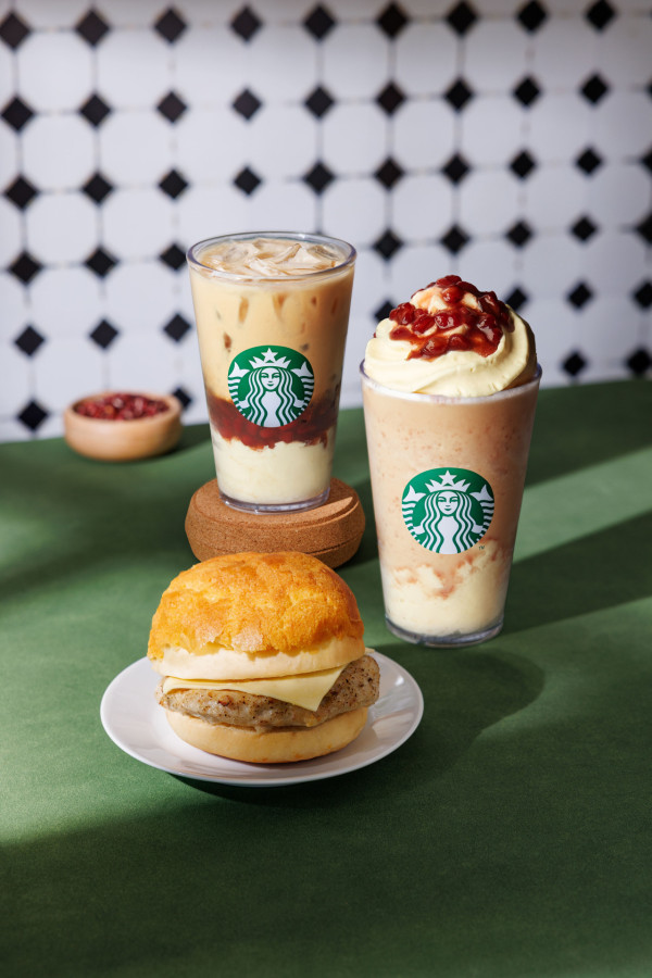 Starbucks星巴克全新紅豆杏仁奶咖啡！期間限定新品 加入香港經典懷舊風味